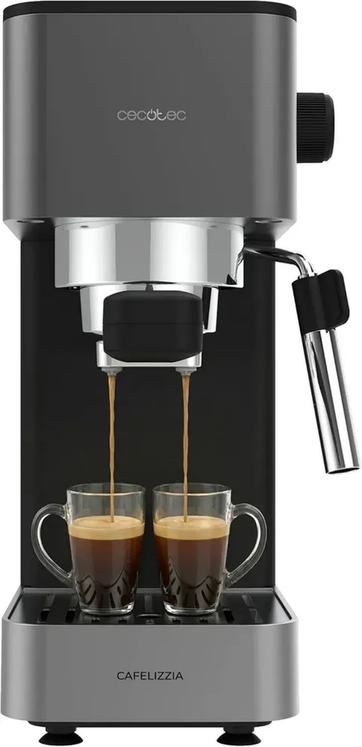 Macchina da Caffè Manuale Cecotec Cafelizzia 690, 20 Bar, 1,5 L, Grigia