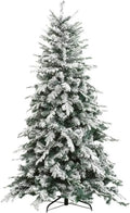 Albero di Natale Innevato Alaska 210cm con 1876 Rami Realistici